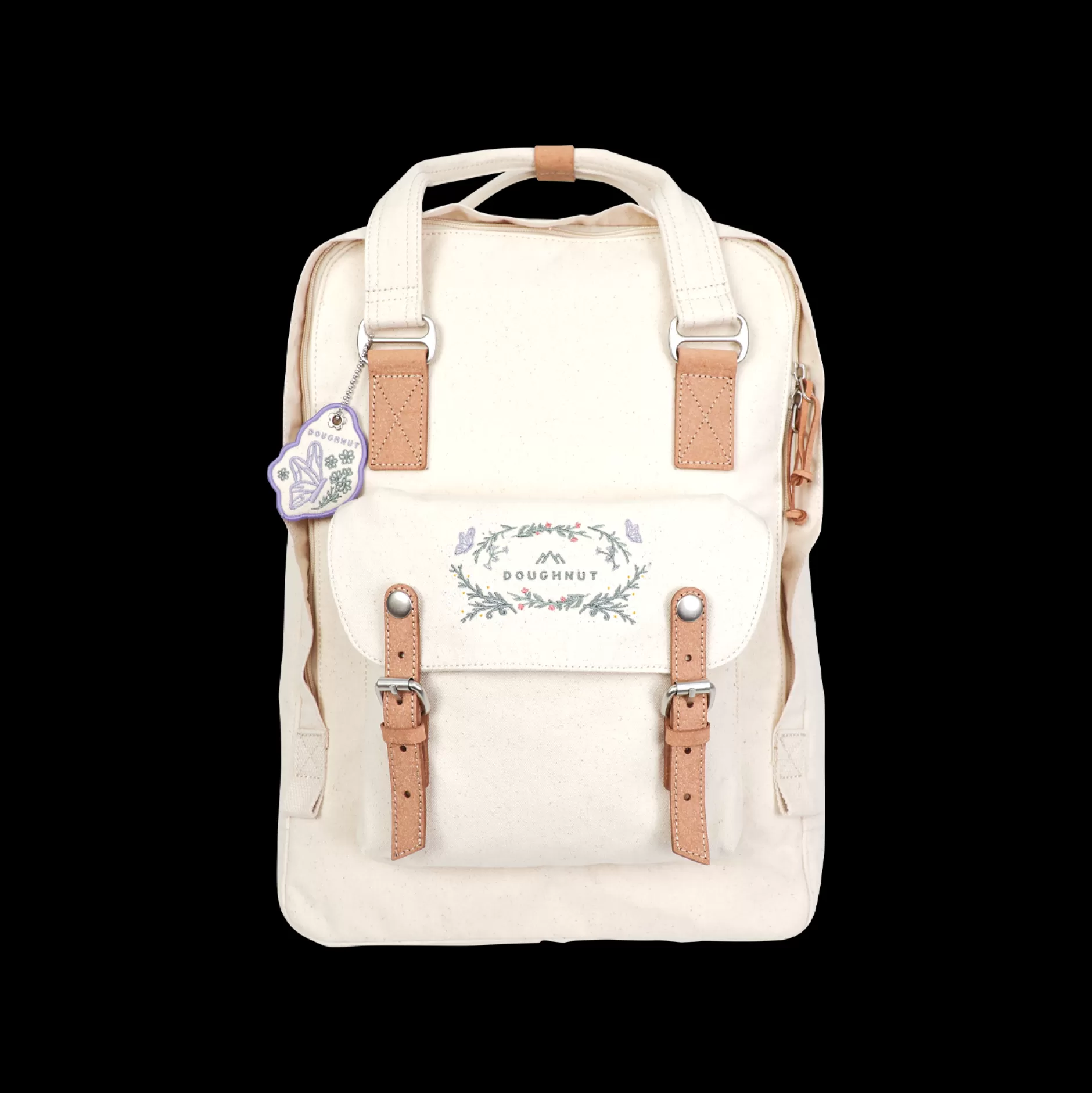 Sale Doughnut Macaroon Large Sweetened Fantasy Series Backpack Beige