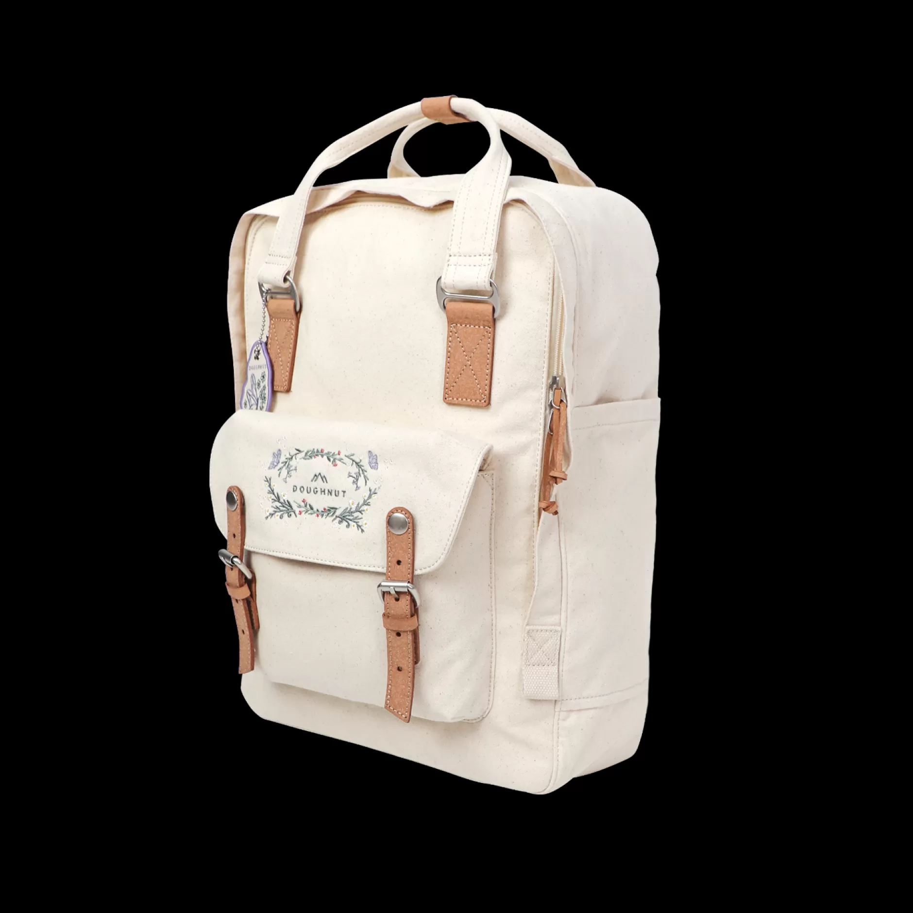 Sale Doughnut Macaroon Large Sweetened Fantasy Series Backpack Beige