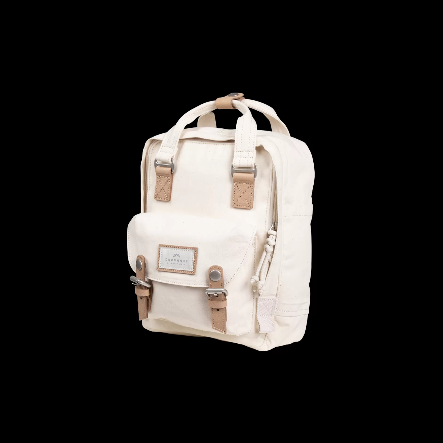 Best Sale Doughnut Macaroon Mini Organic Cotton Series Backpack Beige