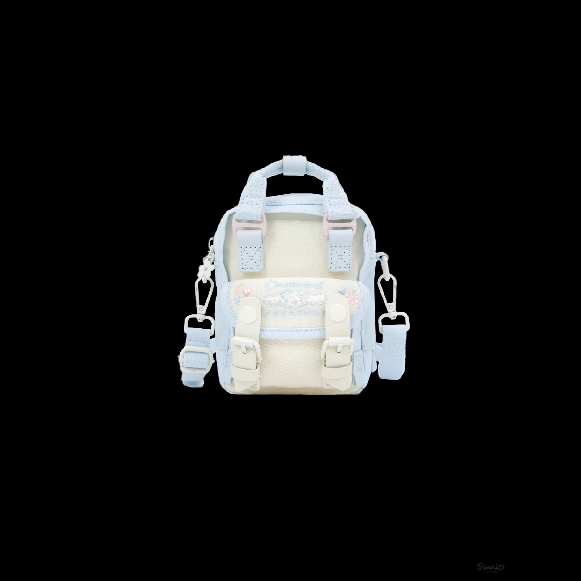 Cheap Doughnut Macaroon Tiny X Cinnamoroll Series Crossbody Bag