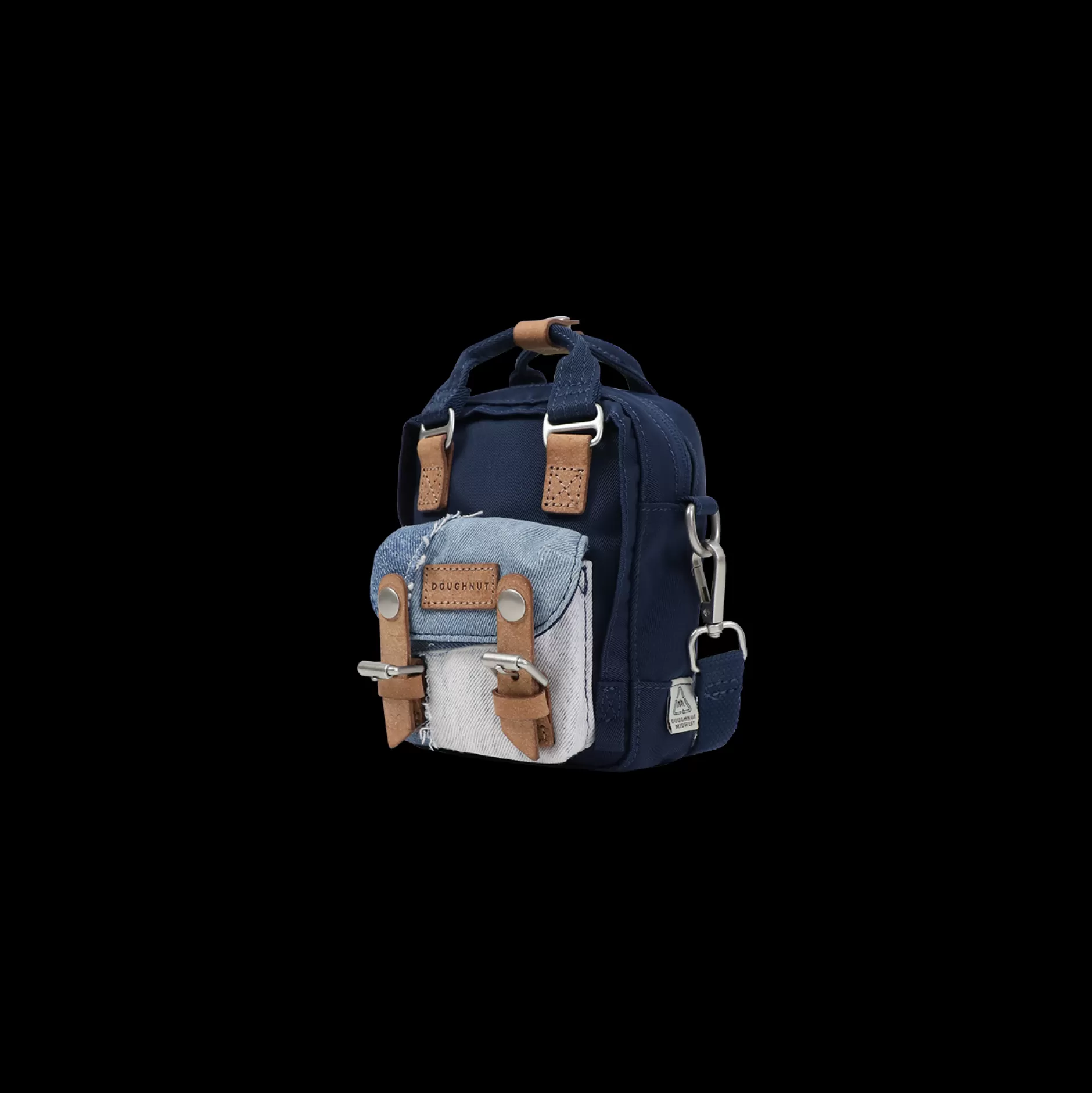 Sale Doughnut Macaroon Tiny X Midwest Vintage Series Crossbody Bag Navy