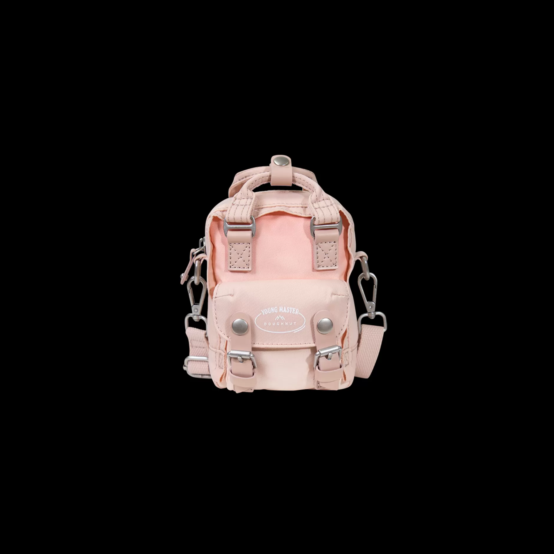 Store Doughnut Macaroon Tiny X Young Master Series Crossbody Bag Pink Beer