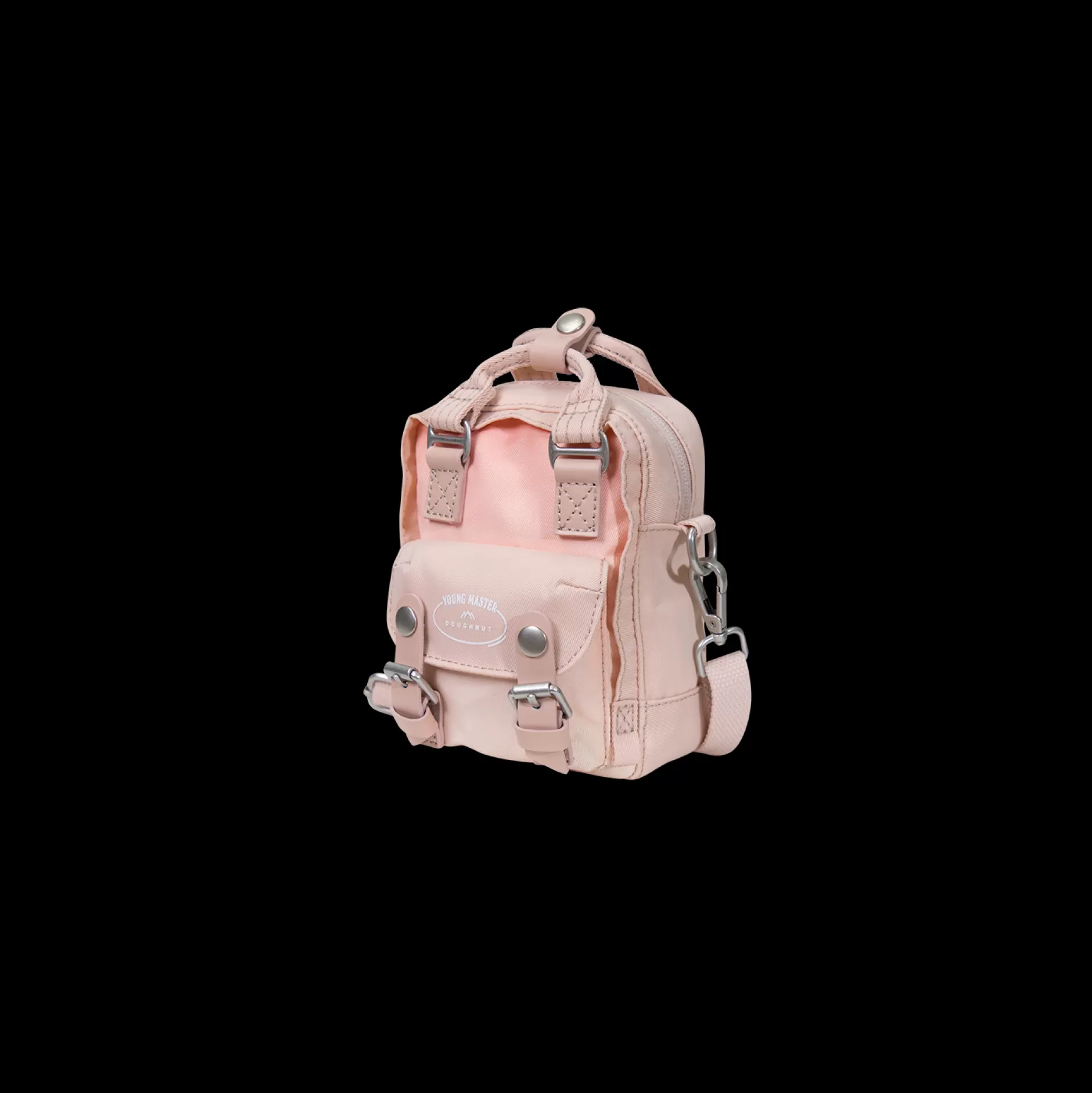 Store Doughnut Macaroon Tiny X Young Master Series Crossbody Bag Pink Beer