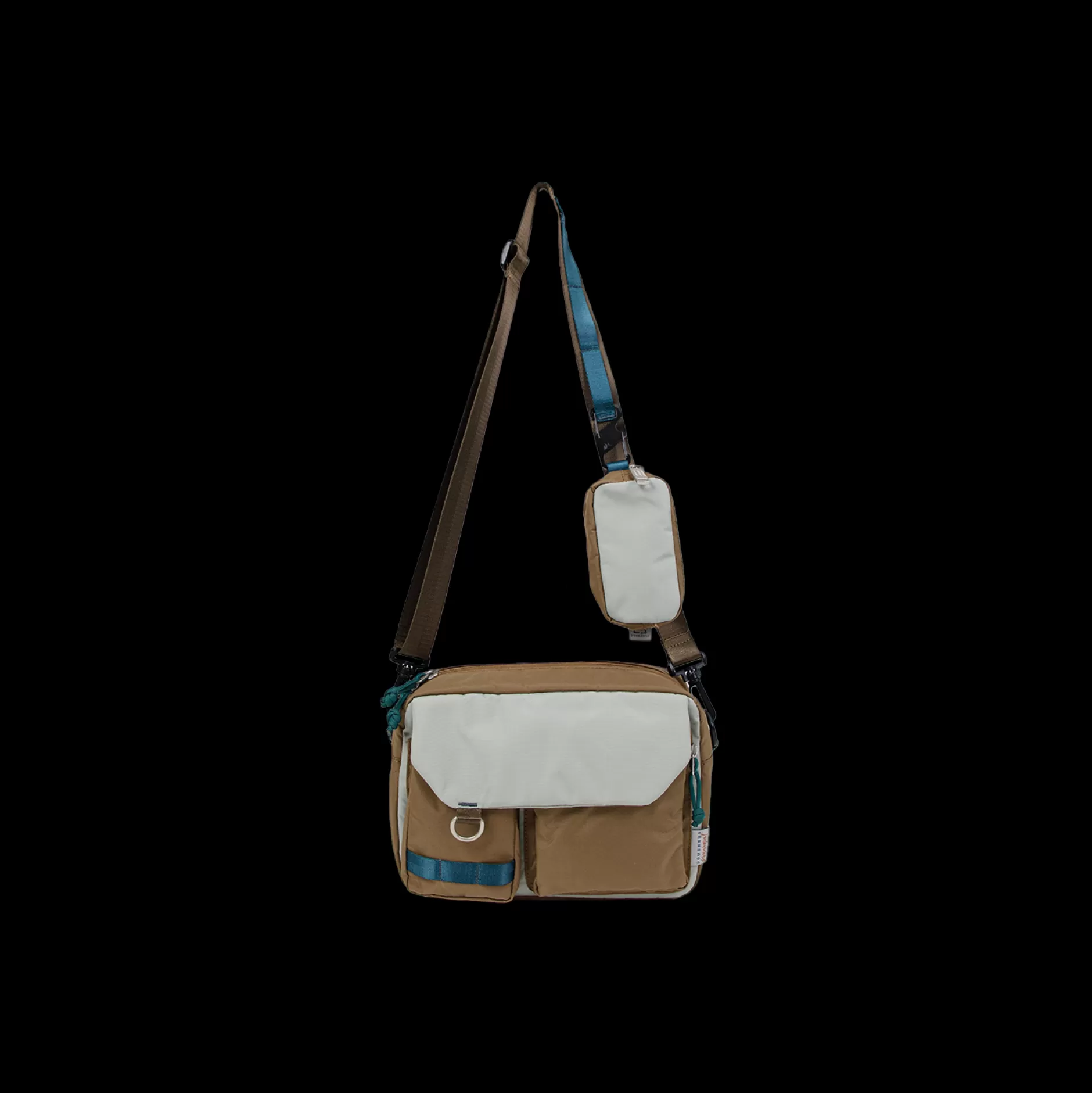 Best Doughnut Mission Fp Movement X Series Crossbody Bag Teal X Light Grey