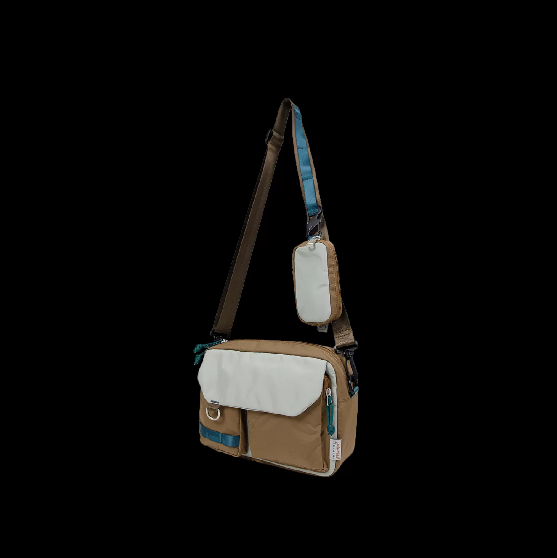 Best Doughnut Mission Fp Movement X Series Crossbody Bag Teal X Light Grey