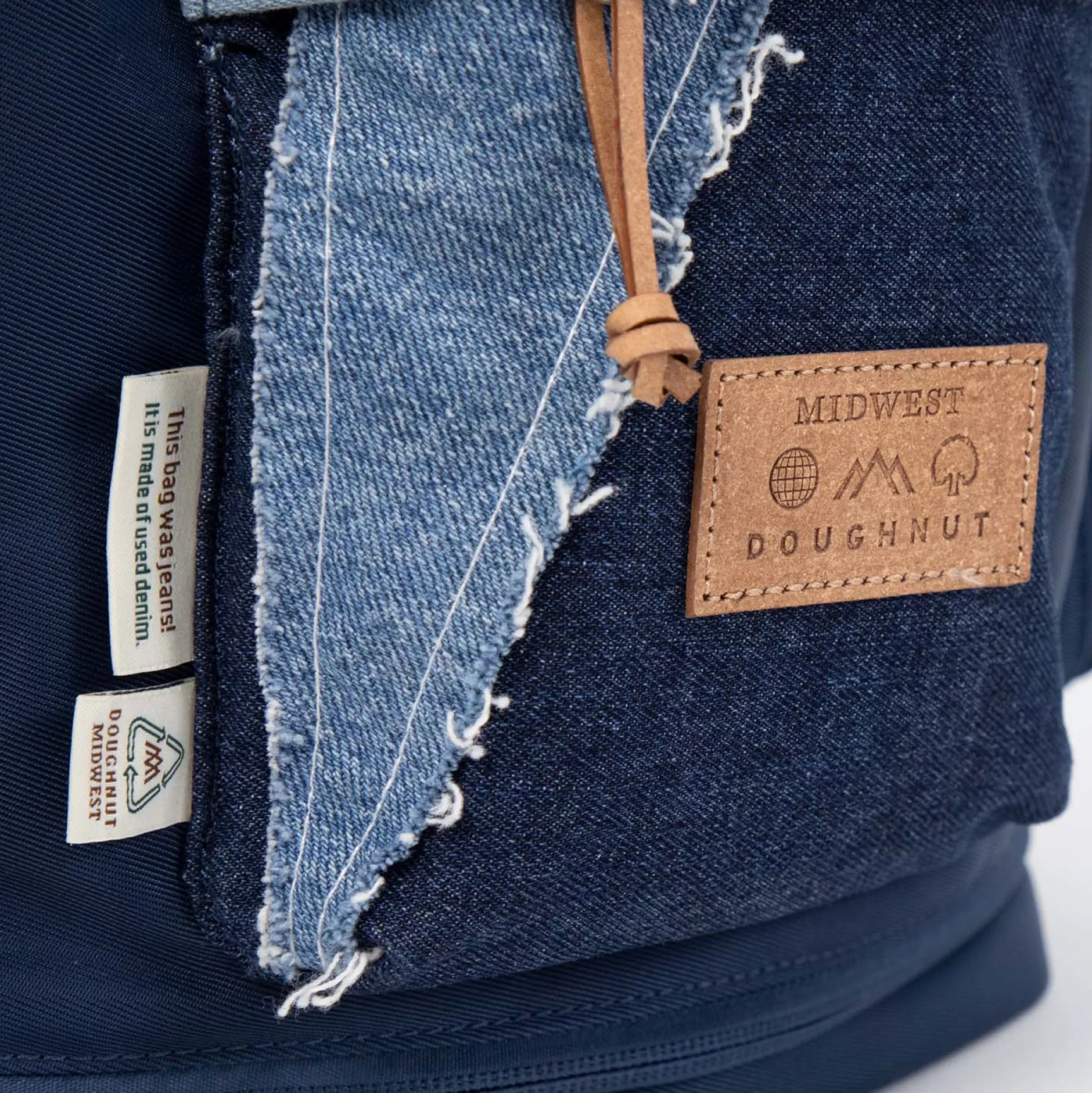 Sale Doughnut Pyramid X Midwest Vintage Series Backpack Navy