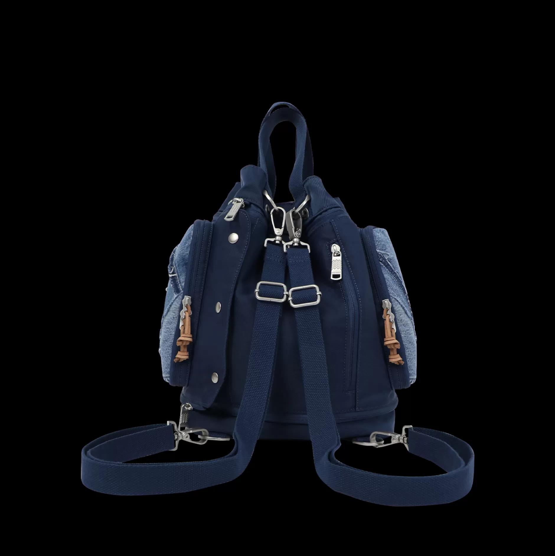 Sale Doughnut Pyramid X Midwest Vintage Series Backpack Navy