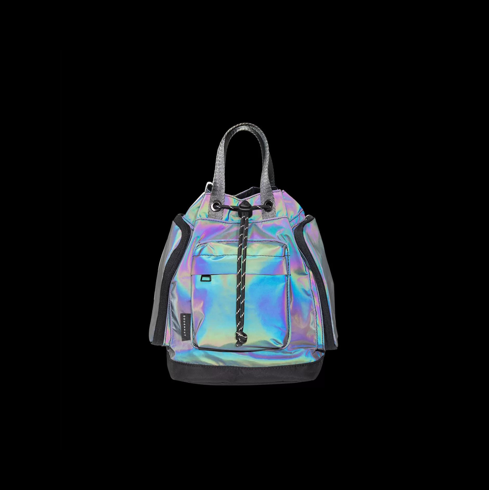 Best Sale Doughnut Pyramid Tiny Limelight Series Backpack Dark Rainbow