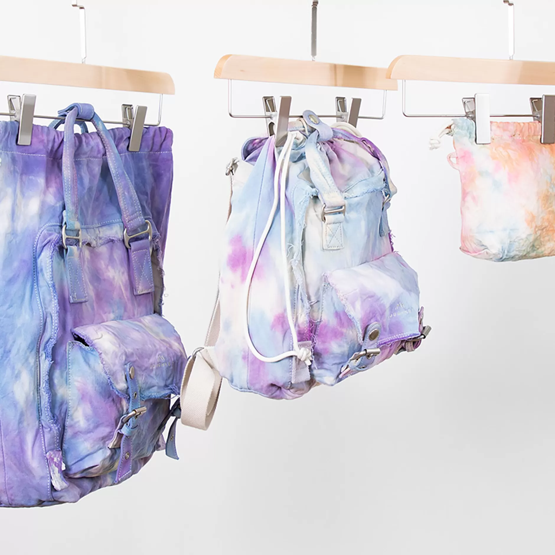 Flash Sale Doughnut Tie-Dye Kit Organic Cotton Series & Macaroon Drawstring Organic Cotton Beige