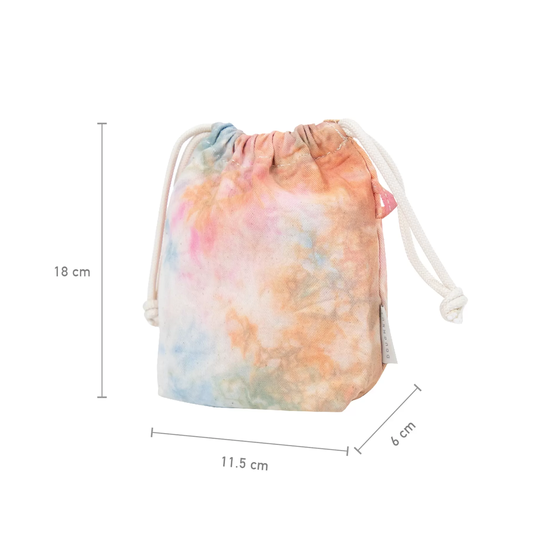 Flash Sale Doughnut Tie-Dye Kit Organic Cotton Series & Macaroon Tiny Bucket Pouch Beige