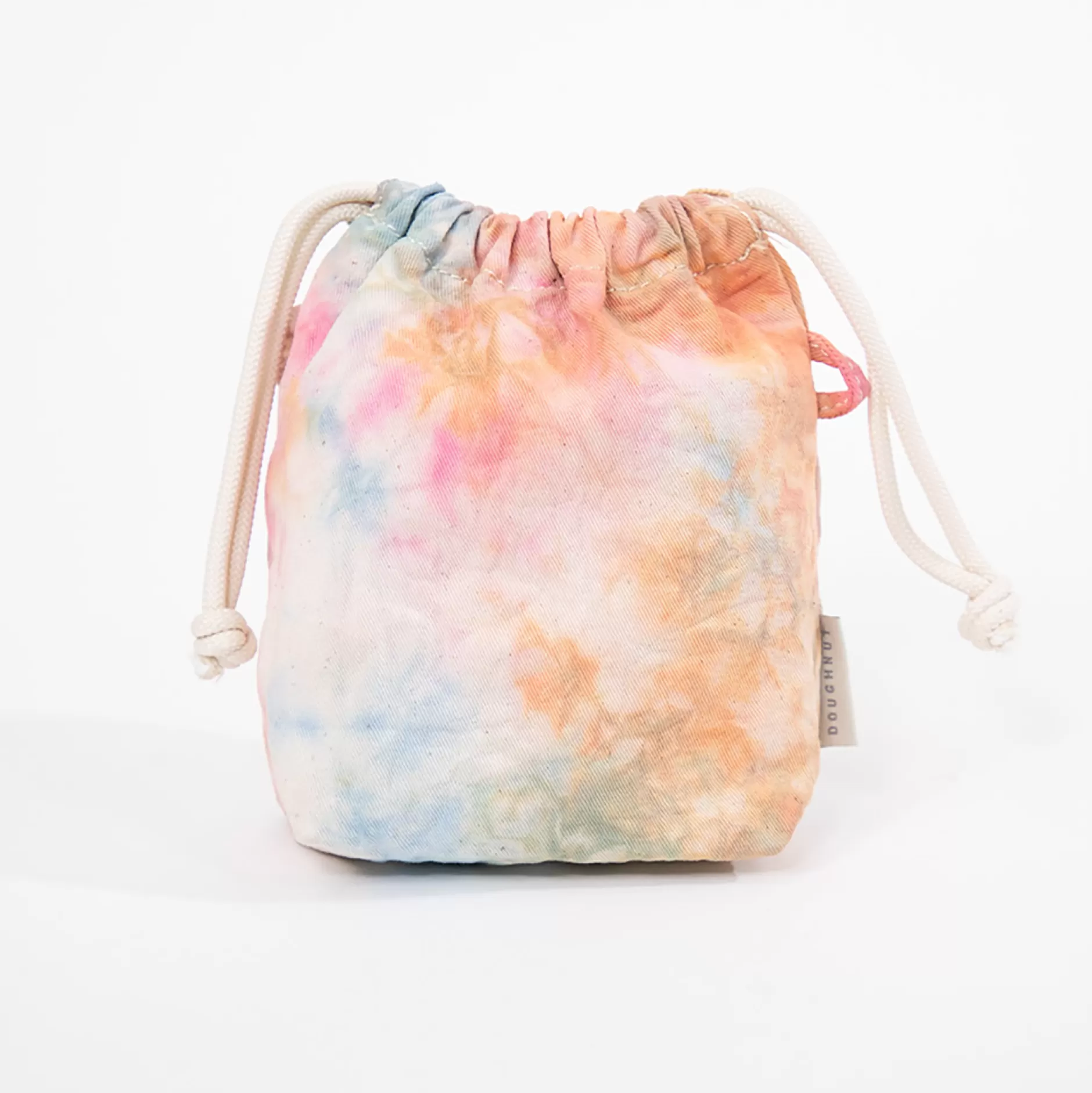 Flash Sale Doughnut Tie-Dye Kit Organic Cotton Series & Macaroon Tiny Bucket Pouch Beige